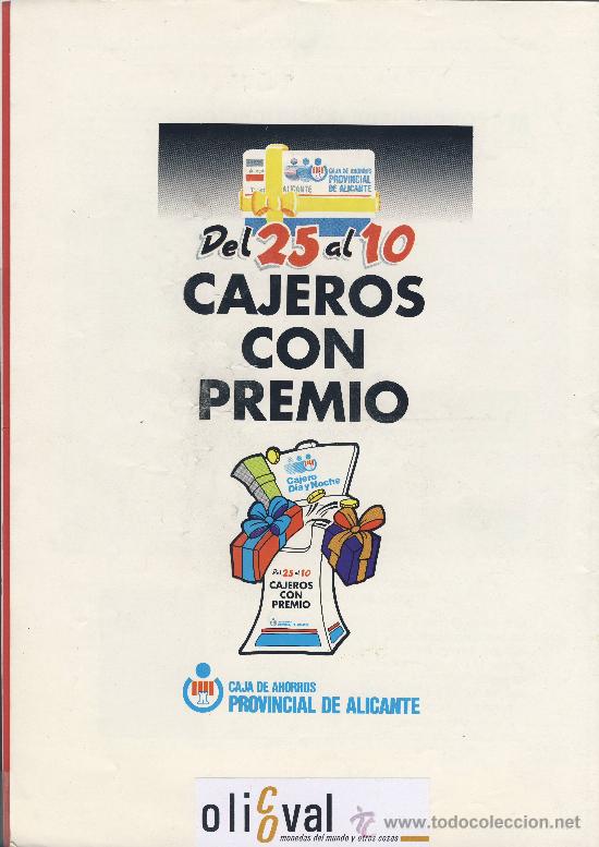 Libri antichi: ALICANTE -MONOGRAFIAS ALICANTINAS II-.-ED 1991 FASCICULOS -5-CAJA PROVINCIAL DE ALICANTE