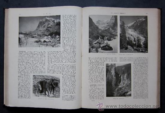 Libros antiguos: LA SUISSE ILUSTREE - Foto 4