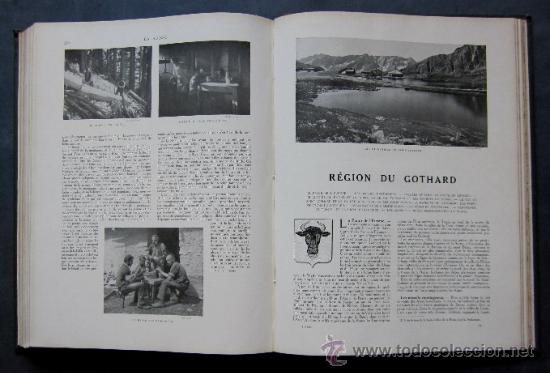 Libros antiguos: LA SUISSE ILUSTREE - Foto 7