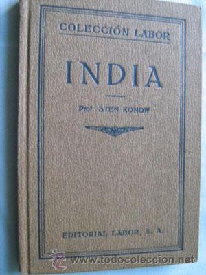 Libros antiguos: INDIA. KONOW, Sten. 1926 - Foto 1
