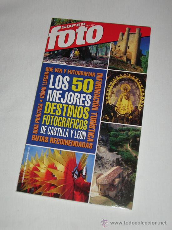 Libros antiguos: Libro Los 50 mejores destinos fotogr&aacute;ficos de Castilla y Leon