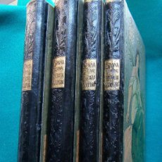 Libros antiguos: ESPAÑA REGIONAL-BENITO CHIAS Y CARBO-MUY RARO COMPLETO 4 TOMOS-55 MAPAS-52 PLANOS-50X37 CM-1903 ?