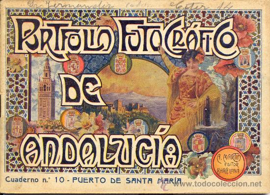 Antiquarische B&uuml;cher: PORTFOLIO FOTOGRAFICO DE ANDALUCIA N&ordm; 10 PUERTO DE SANTA MARIA