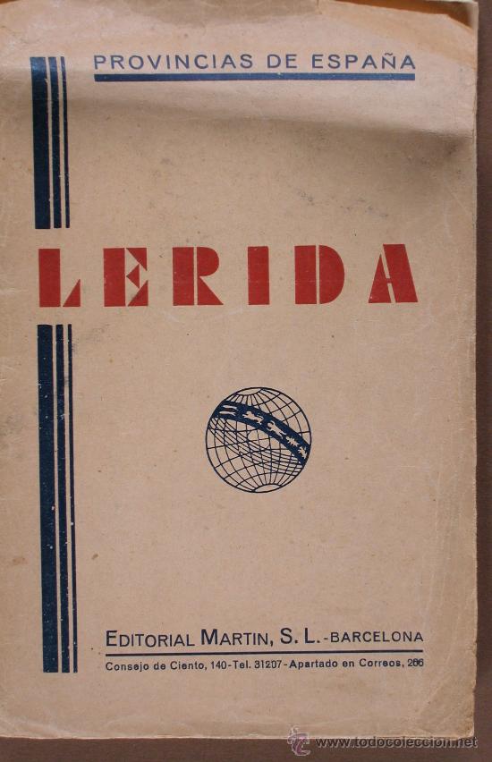 Libros antiguos: Provincias de Espa&ntilde;a. Lerida - Foto 1