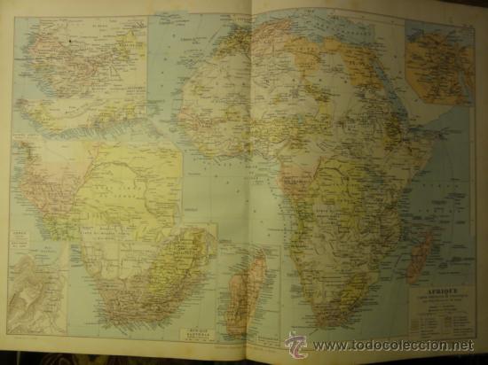 Libros antiguos: ATLAS UNIVERSAL 1889 - Foto 3