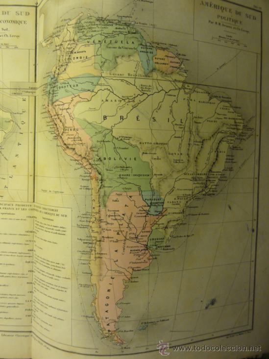 Libros antiguos: ATLAS UNIVERSAL 1889 - Foto 4