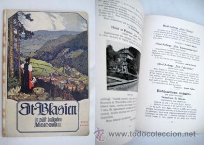 Libros antiguos: ST BLASIEN dans la For&ecirc;t Noire. 1908 - Foto 1