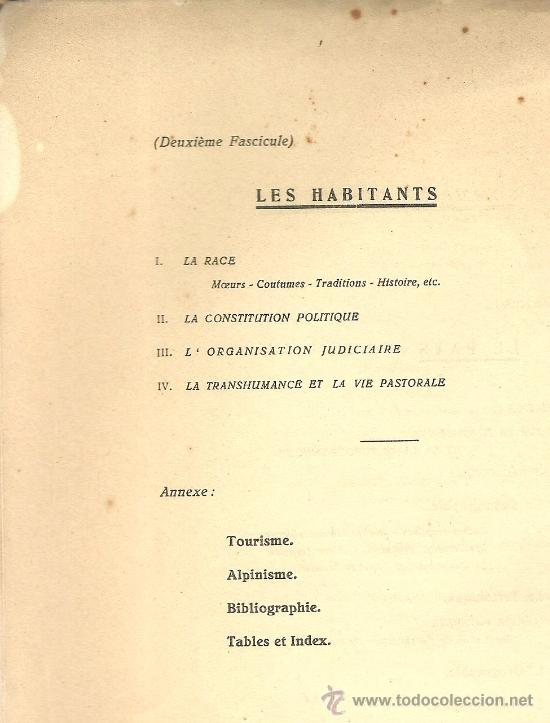 Libros antiguos: Andorra / Marcel Chevalier - 1925 - Foto 4