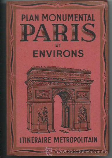 Libros antiguos: Guia de viajes de Paris a&ntilde;os 20