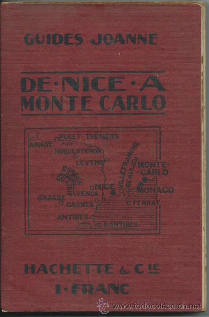Libri antichi: Guia de viajes de Monte Carlo, 1913