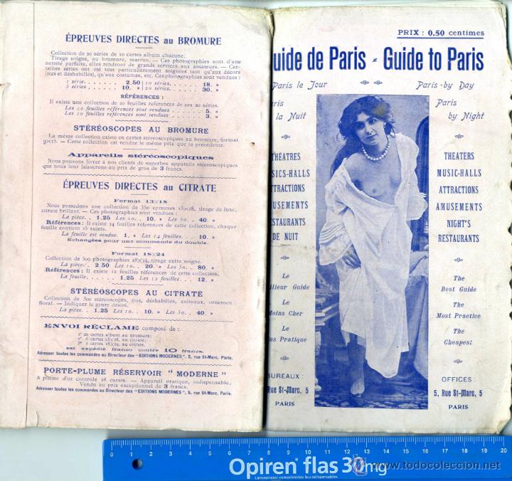Libros antiguos: PARIS, GUIDE DE PARIS 1.909 - Foto 1