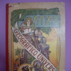 Libros antiguos: ATLAS GEOGRAFICO UNIVERSAL HIJOS DE PALUZIE EDITORES 1913. Lote 42905474