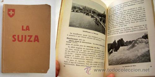 Antiquarische B&uuml;cher: LA SUIZA. Gu&iacute;a peque&ntilde;a de las m&aacute;s hermosas regiones de la Suiza. BEHRMANN H. 1914