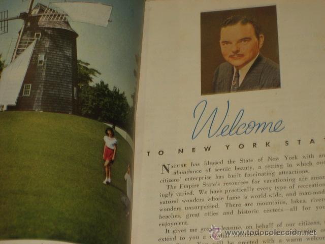 Libros antiguos: NEW YORK STATE VACATIONLANDS - Foto 4