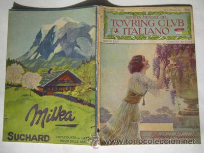 Libros antiguos: TOURING CLUB ITALIANO. Rivista Mensile. Maggio 1916. Anno XXII, N 5
