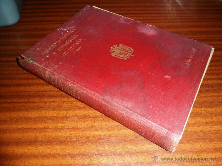 Libros antiguos: RESE&Ntilde;A GEOGR&Aacute;FICA Y ESTAD&Iacute;STICA DE ESPA&Ntilde;A. A&Ntilde;O DE 1912. TOMO II. INSTITUTO GEOGR&Aacute;FICO Y ESTAD&Iacute;STICO