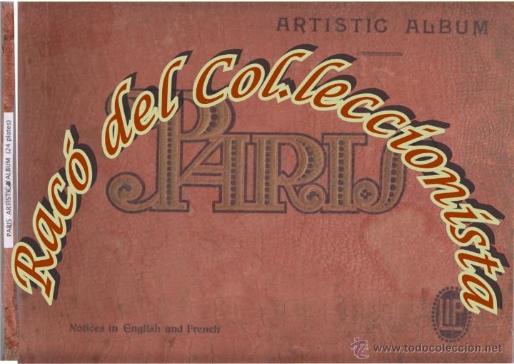 Libros antiguos: PARIS ARTISTIC ALBUM, LIP, ESTABL. J. CORMAU, PARIS
