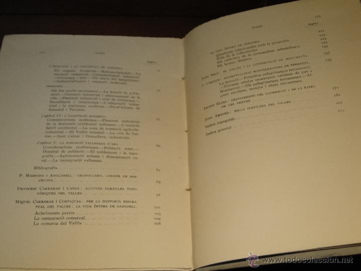 Libros antiguos: COMARCA DEL VALLES.--VV.AA. - Foto 7