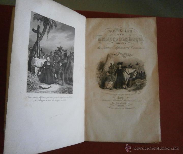 Old books: Nouvelles des Missions d'Amerique extrait des lettres edifiantes et curioses