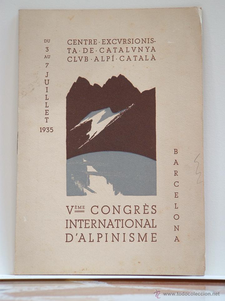 Old books: V&egrave;me Congr&egrave;s International d'Alpinisme