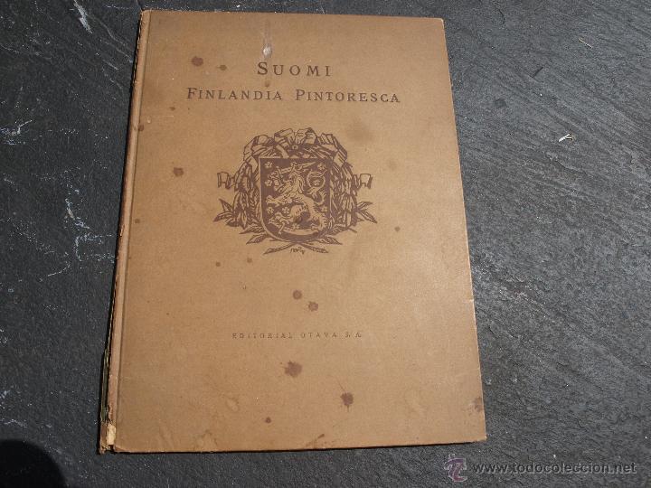 Old books: Finlandia Pintoresca por suomi a&ntilde;o 1929