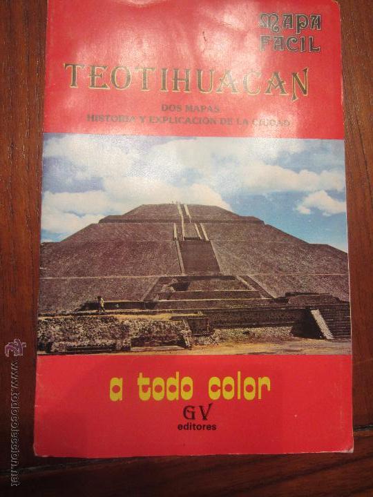Old books: Mapa de Teotihuacan