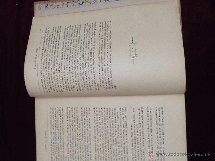 Libros antiguos: atraves de la india - Foto 7