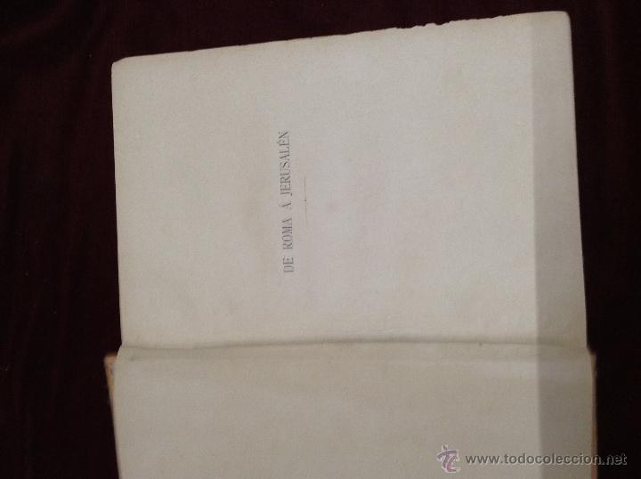 Libros antiguos: de roma a jerusalen - Foto 3