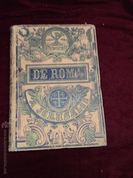 Libros antiguos: de roma a jerusalen - Foto 1