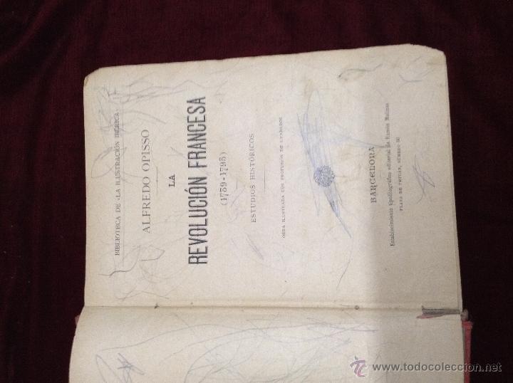 Libros antiguos: la revolucion francesa - Foto 4