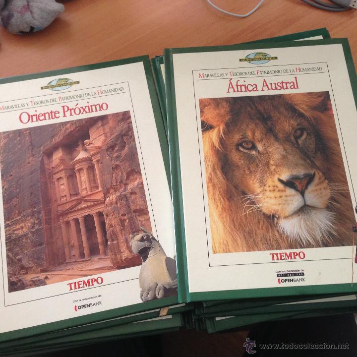 Antiquarische B&uuml;cher: TODOS LOS TESOROS DEL PATRIMONIO DE LA HUMANIDAD. COMPLETA EN 15 TOMOS (LB28)