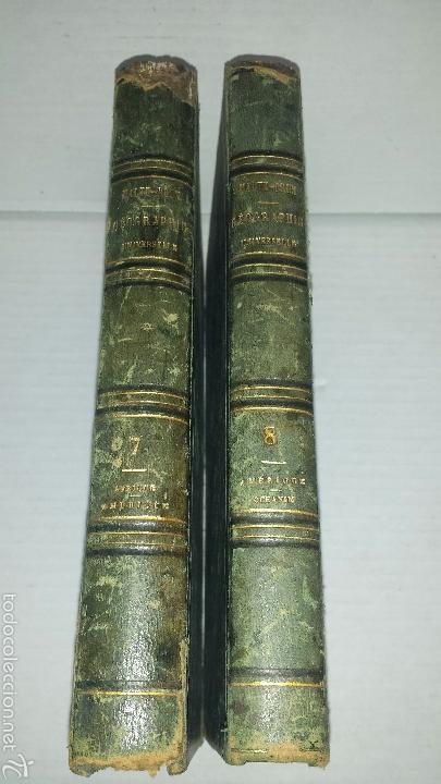 Libri antichi: GEOGRAPHIE UNIVERSELLE OU DESCRIPTION DE TOUTES LES PARTIES DU MONDE PAR MALTE-BRUM TOMOS 7-8 1857