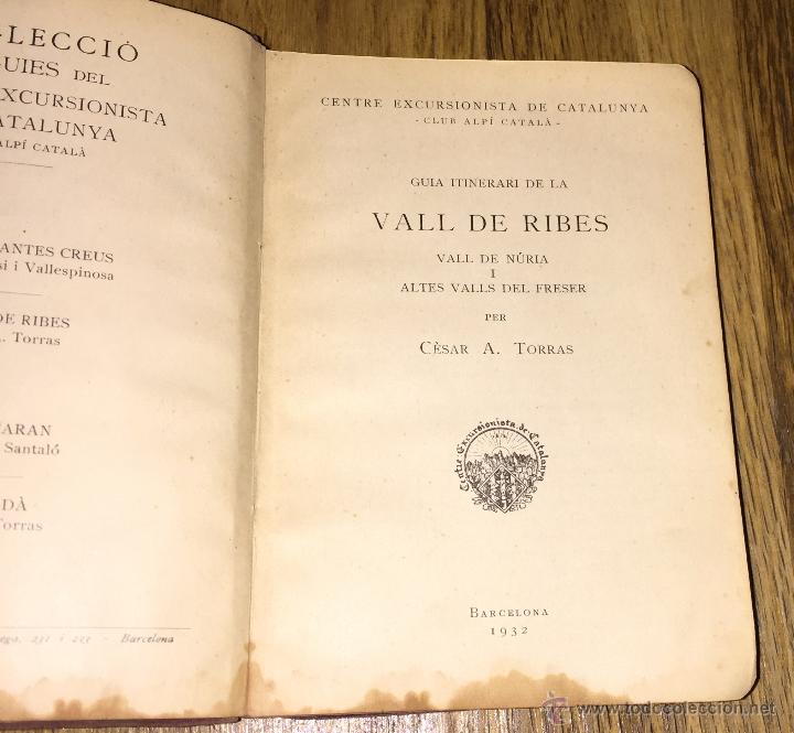 Libros antiguos: VALL DE RIBES - Guia 1932 - Foto 3