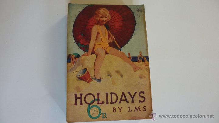 Libros antiguos: Holidays by LMS 1934 - Foto 1