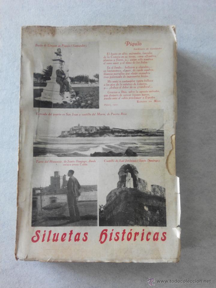 Libros antiguos: Siluetas historicas. Elpidio de Mier - Foto 1
