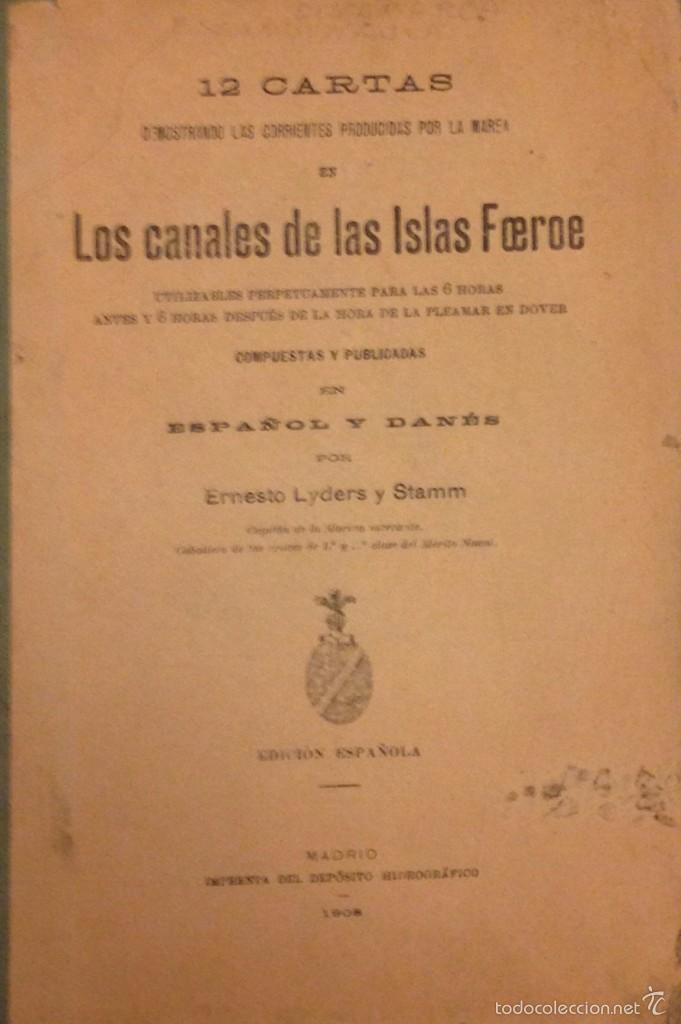 Libros antiguos: LOS CANALES DE LAS ISLAS FEROE - Foto 1