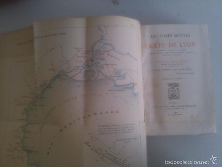 Old books: Les Villes Mortes du Golfe de Lyon. Charles Lentheric