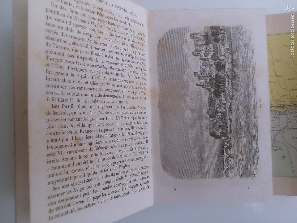 Libros antiguos: De Lyon a la Mediterranee. Frederic Bernard - Foto 2