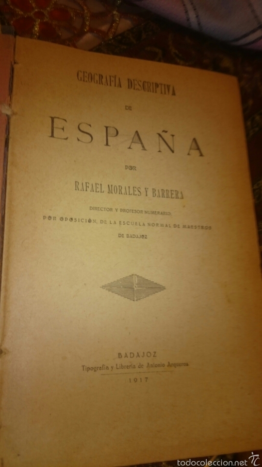 Libros antiguos: Geografia Descriptiva de ESPA&Ntilde;A - Foto 2