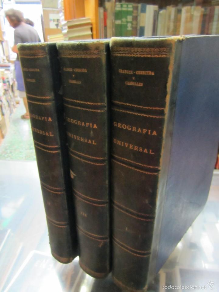 Libri antichi: nueva geografia universal 1928 3 tomos