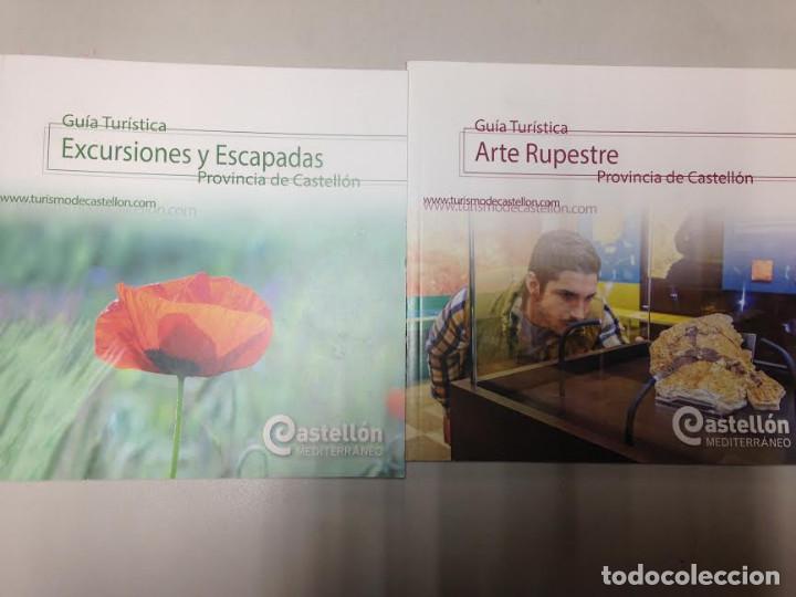 Antiquarische B&uuml;cher: 2 guias - guia turistica excursiones y escapadas - arte rupestre provincia de castellon