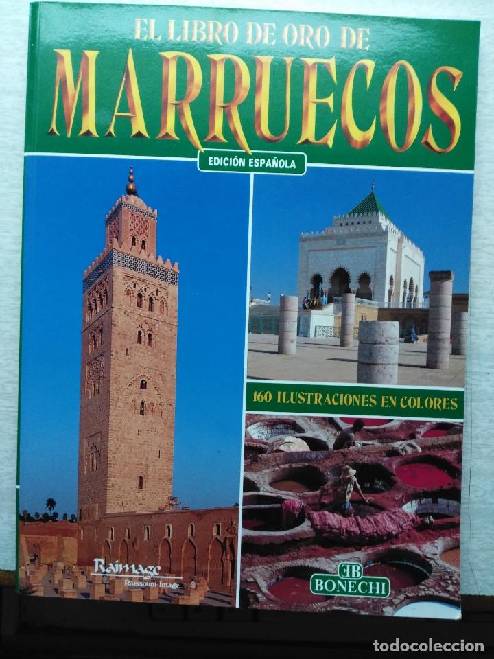 Libros antiguos: EL LIBRO DE ORO DE MARRUECOS - Foto 1