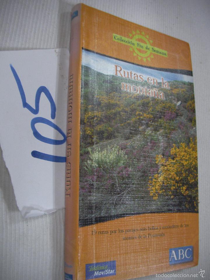 Libros antiguos: RUTAS EN LAS MONTA&Ntilde;AS - Foto 1