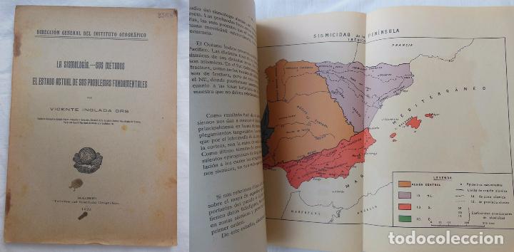 Antiquarische B&uuml;cher: LA SISMOLOG&Iacute;A. SUS M&Eacute;TODOS. EL ESTADO ACTUAL DE SUS PROBLEMAS FUNDAMENTALES. 1923. INGLADA