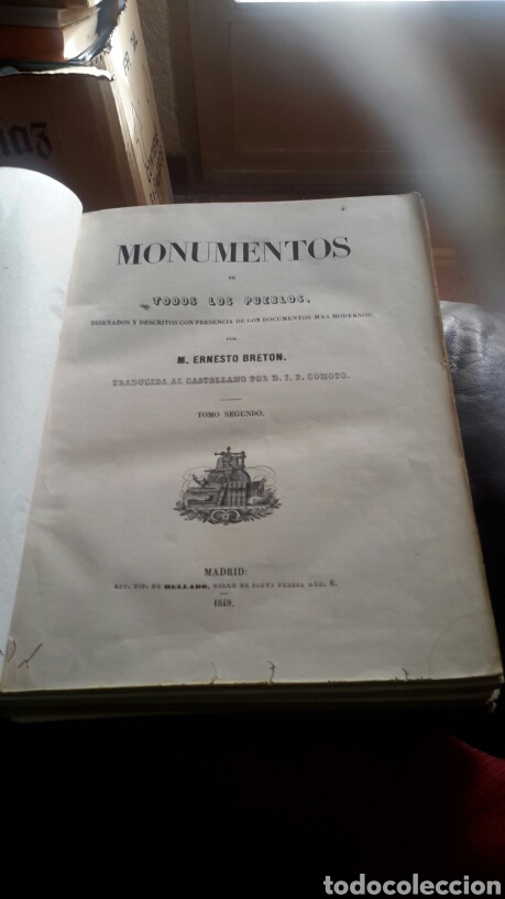 Libros antiguos: Libro de 1849 - Foto 1
