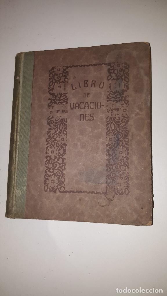 Libros antiguos: LIBRO DE VACACIONES - 1920 - Foto 1