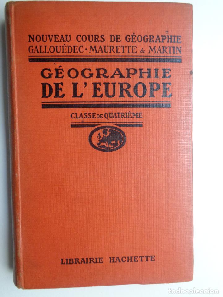Antiquarische B&uuml;cher: GEOGRAPHIE DE L' EUROPE ET DE L'ASIE RUSSE.M0763