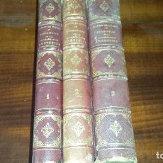 Libros antiguos: DESCRIPTION GÉOGRAPHIQUE ET STATISTIQUE DE LA CONFÉDÉRATION ARGENTINE. MARTIN DE MOUSSY 3 VOL (1860). Lote 72027711