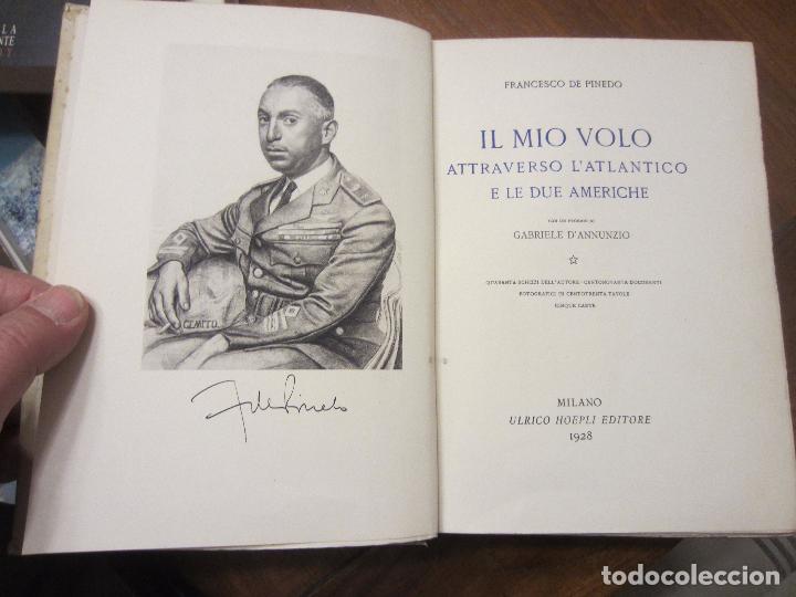Antiquarische B&uuml;cher: il mio volo l atlantio ele due americhe Franceso de Pinedo 1928