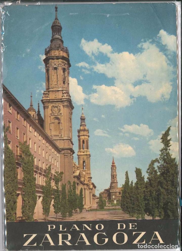 Libros antiguos: ZARAGOZA PLANO DE - Foto 1